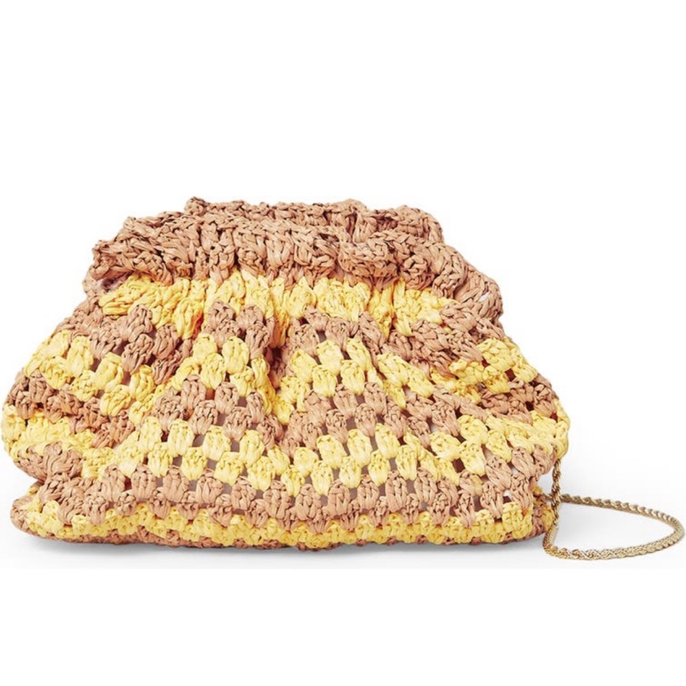 LOEFFLER RANDALL Raffia Clutch - Picture 3 of 10